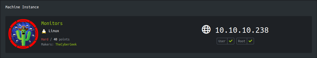 Hackthebox - Monitors image